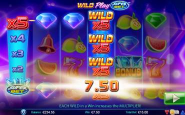 Игровой автомат Wild Play: Super Bet