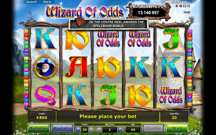 Слот Wizard of Odds играть бесплатно