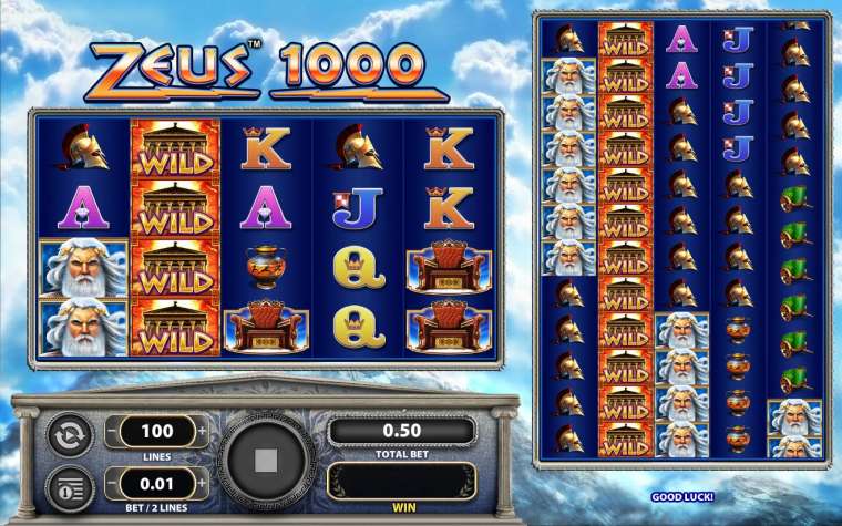 Слот Zeus 1000 играть бесплатно