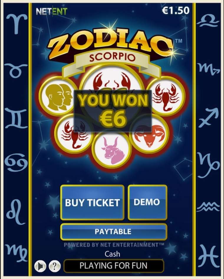 Слот Zodiac играть бесплатно