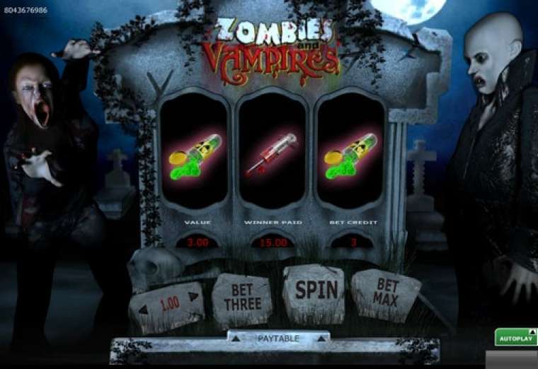 Слот Zombies and Vampires играть бесплатно