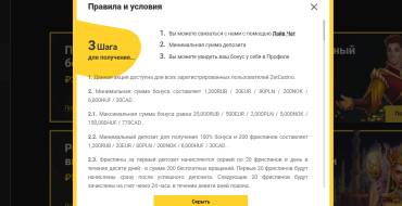 🌐: правила и условия приветственного бонуса в Zet Casino